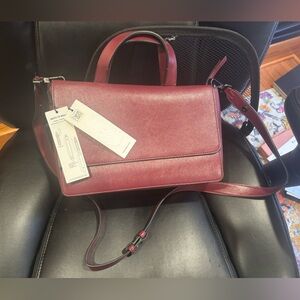 Burgundy Calvin Klein Crossbody Bag - NWT